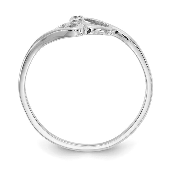 Diamond Heart Rings