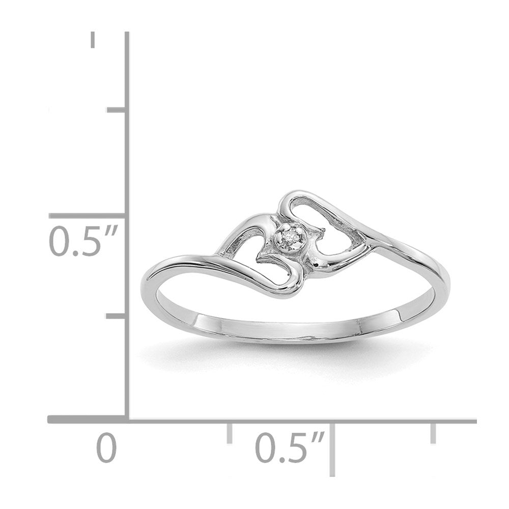 Diamond Heart Rings