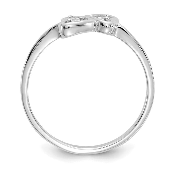 Diamond Heart Rings