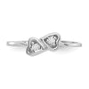 Diamond Heart Rings