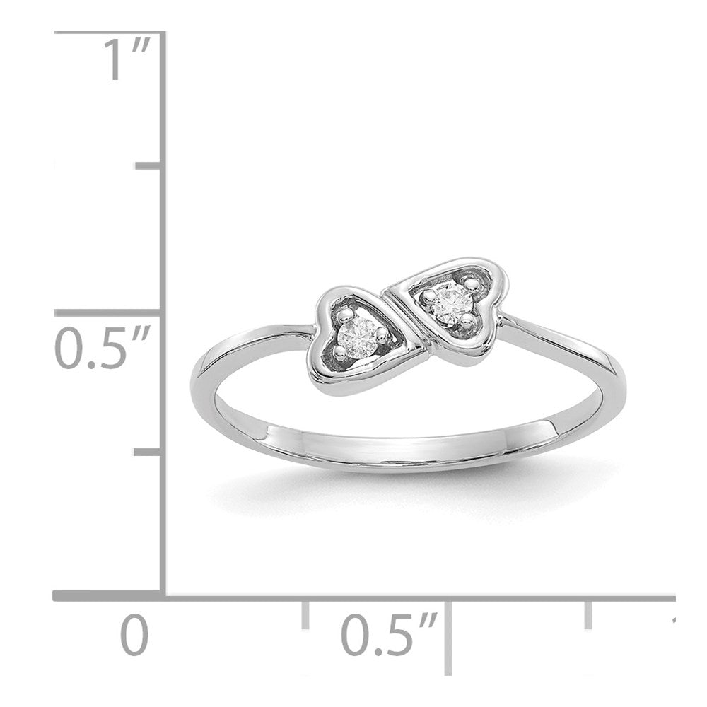 Diamond Heart Rings