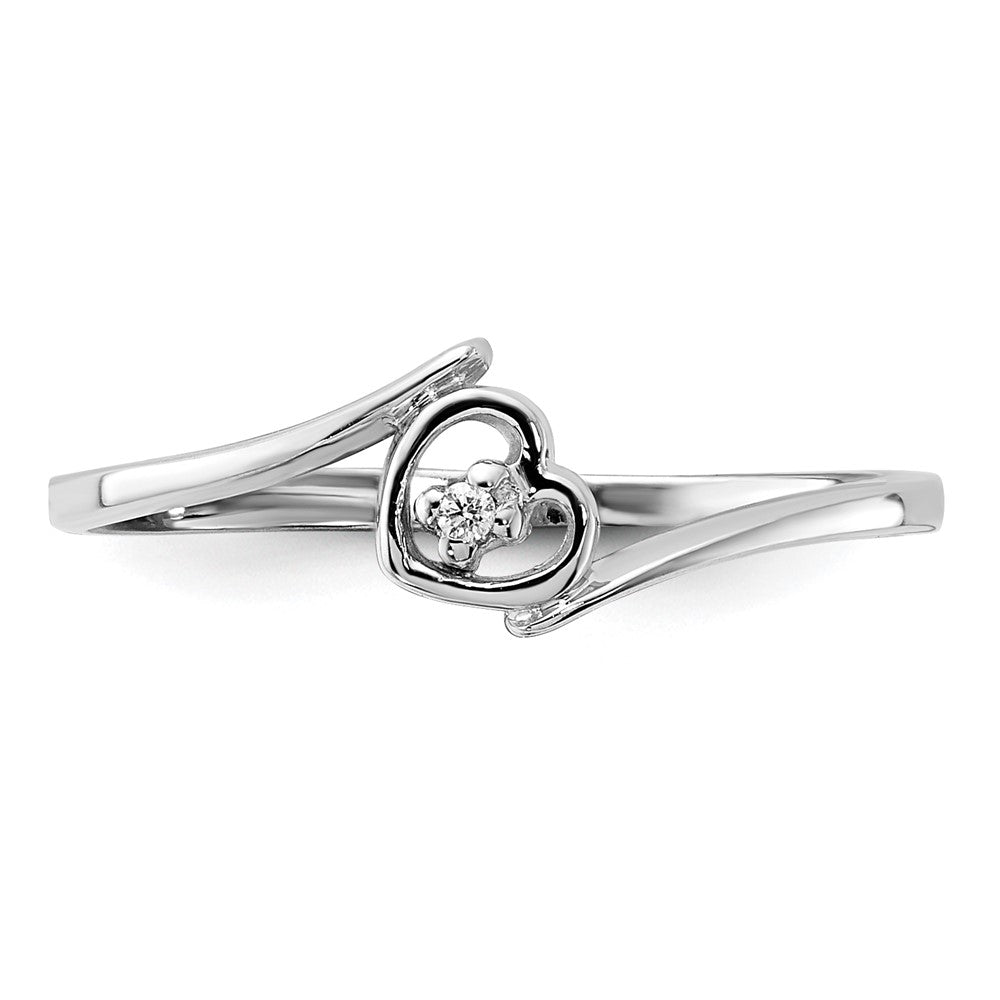 Diamond Heart Rings