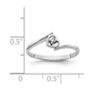 Diamond Heart Rings