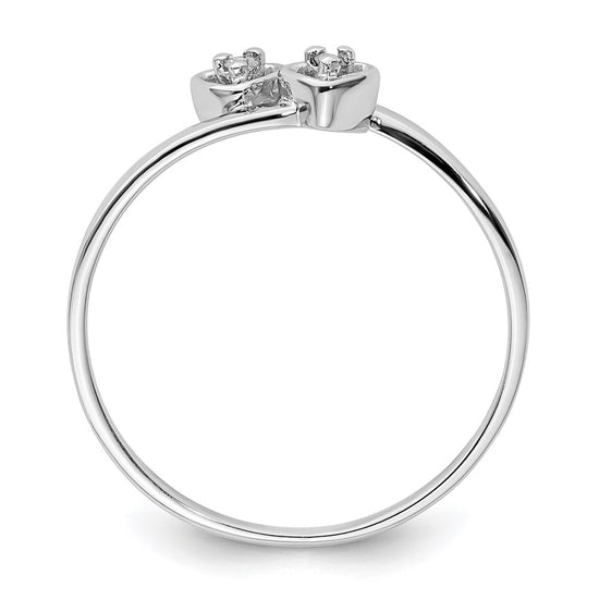 Diamond Heart Rings