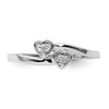 Diamond Heart Rings
