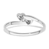 Diamond Heart Rings