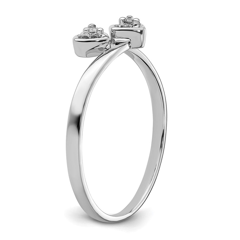 Diamond Heart Rings