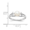 Gold Polished Freshwater Pearls Rings