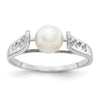 Gold Polished Freshwater Pearls Rings