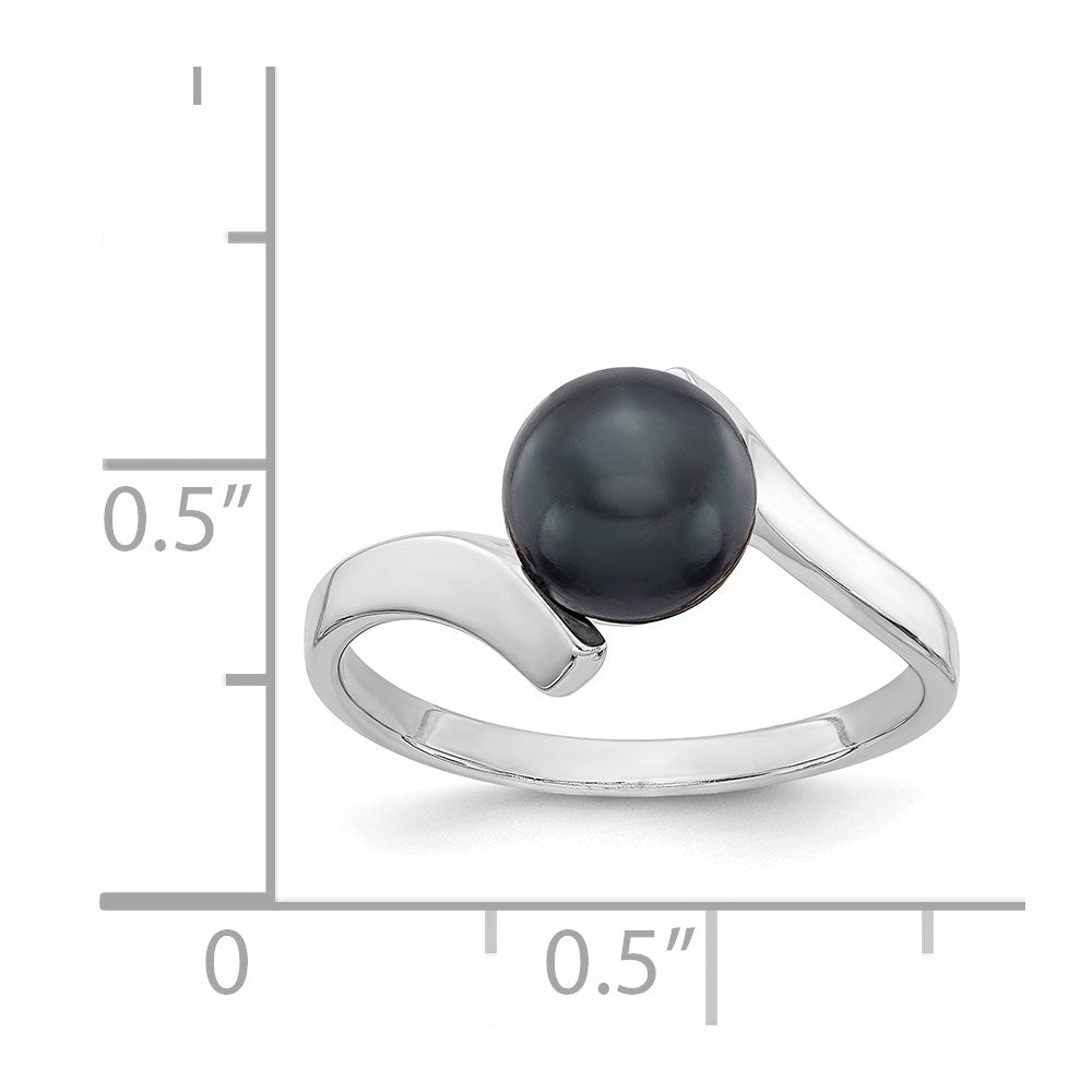 Gold Polished Freshwater Pearl Rings