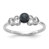 Gold Polished Freshwater Pearl Rings