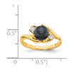 Gold Freshwater Cultured Pearl and Diamond Rings