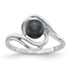 Gold Polished Freshwater Pearl Rings