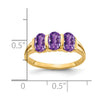 Oval Gemstone Rings