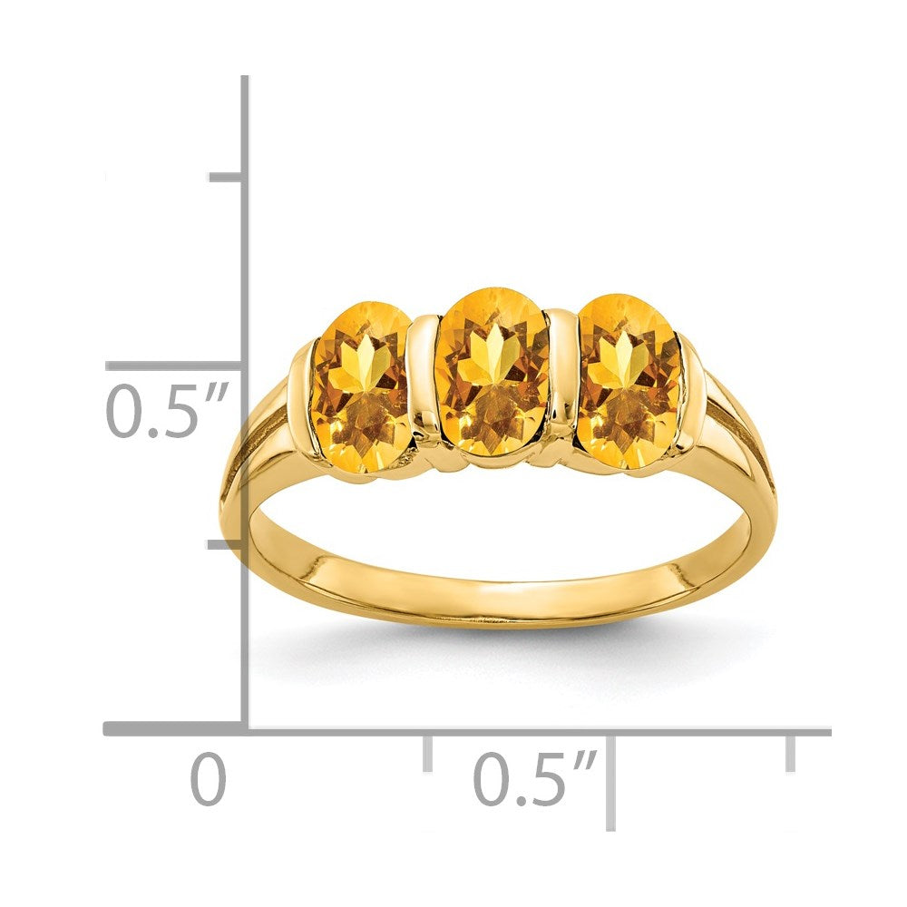 Oval Gemstone Rings