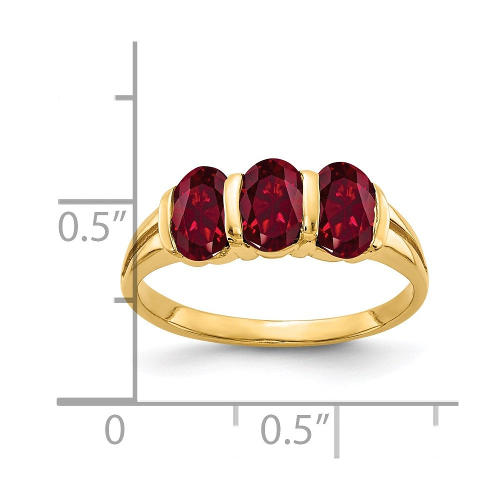 Oval Gemstone Rings