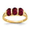 Oval Gemstone Rings