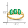 Oval Gemstone Rings