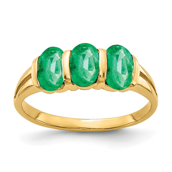 Oval Gemstone Rings