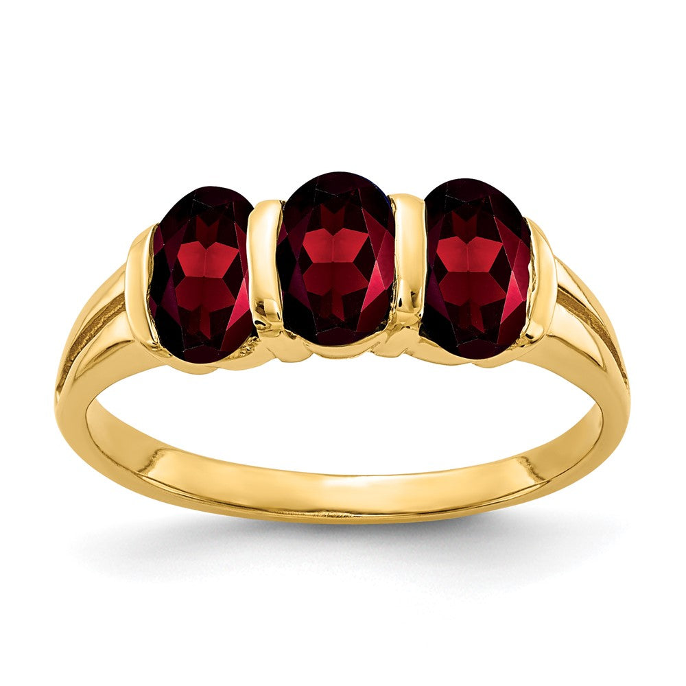 Oval Gemstone Rings