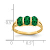 Oval Gemstone Rings