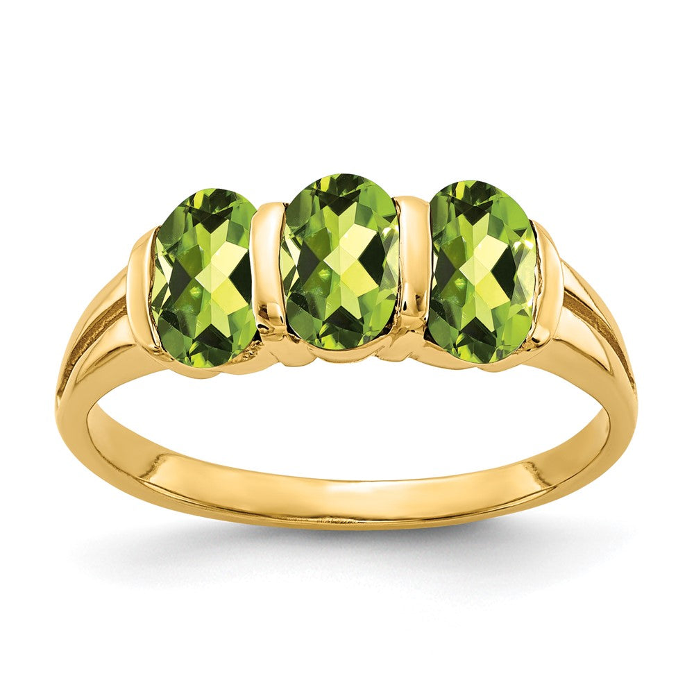 Oval Gemstone Rings