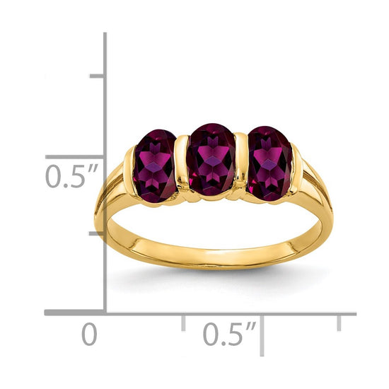 Oval Gemstone Rings