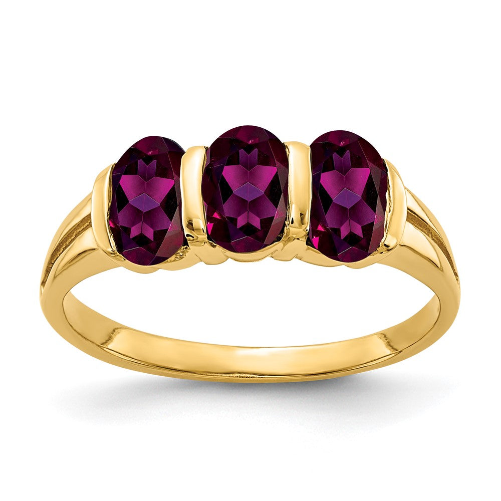 Oval Gemstone Rings