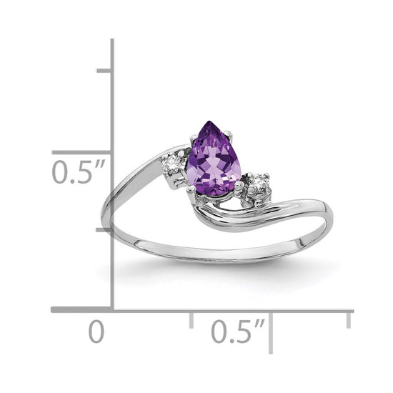 Pear Gemstone & Diamond Rings