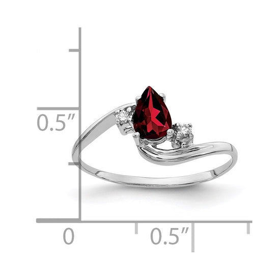 Pear Gemstone & Diamond Rings