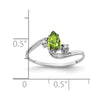 Pear Gemstone & Diamond Rings