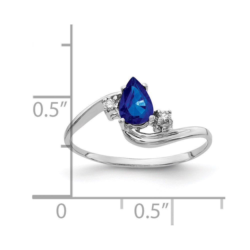 Pear Gemstone & Diamond Rings