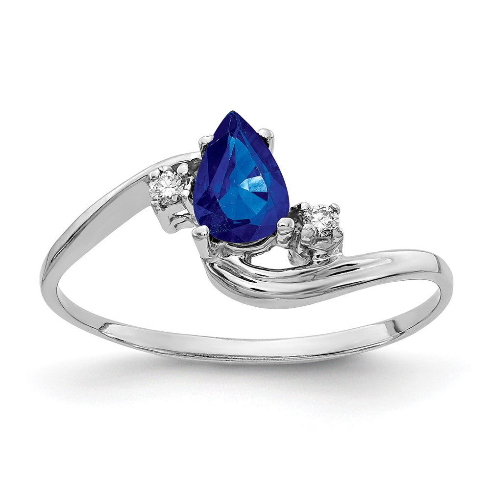 Pear Gemstone & Diamond Rings