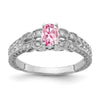 Oval Gemstone & Diamond Rings