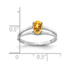 Oval Gemstone Rings