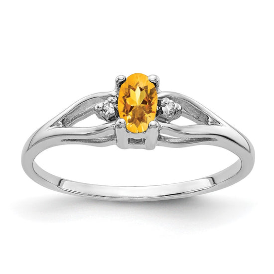 Oval Gemstone & Diamond Rings