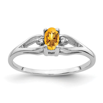 Oval Gemstone & Diamond Rings