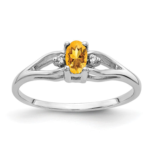 Oval Gemstone & Diamond Rings