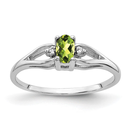 Oval Gemstone & Diamond Rings