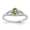 Oval Gemstone & Diamond Rings