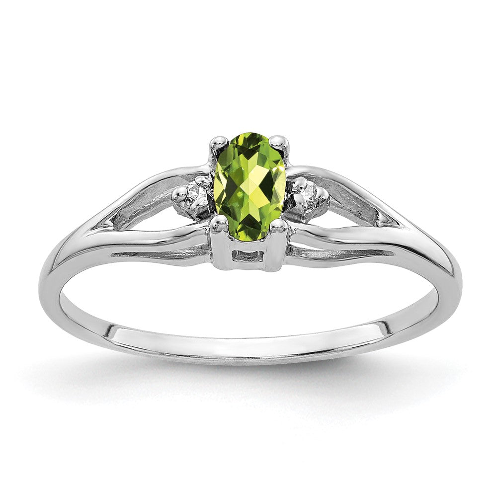 Oval Gemstone & Diamond Rings