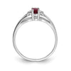 Oval Gemstone & Diamond Rings