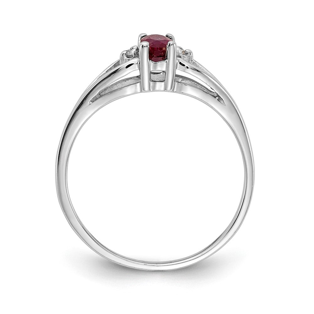 Oval Gemstone & Diamond Rings