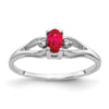 Oval Gemstone & Diamond Rings