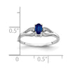Oval Gemstone & Diamond Rings