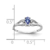 Oval Gemstone & Diamond Rings
