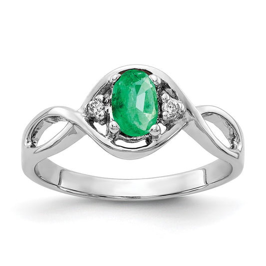 Oval Gemstone & Diamond Rings