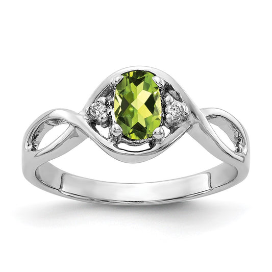 Oval Gemstone & Diamond Rings