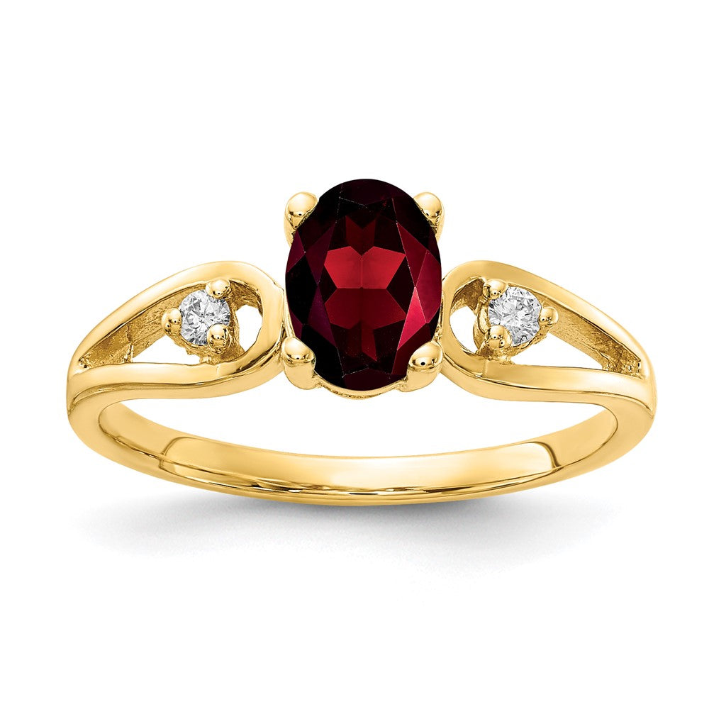 Oval Gemstone & Diamond rings