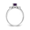 Oval Gemstone & Diamond rings